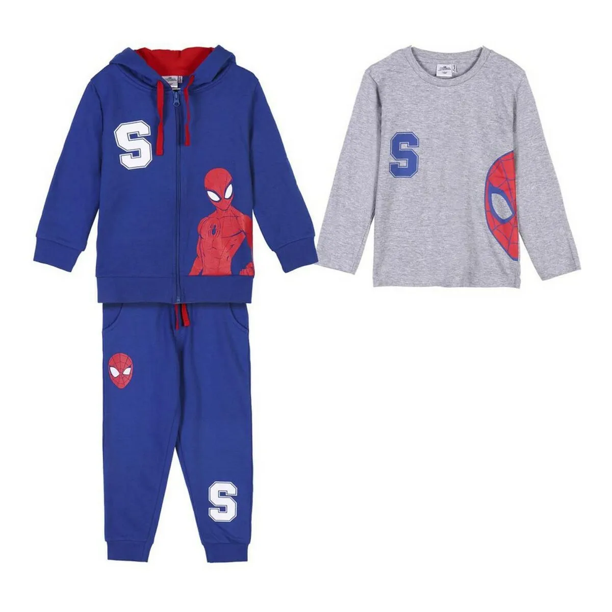 Tuta da Bambini Spider-Man Azzurro