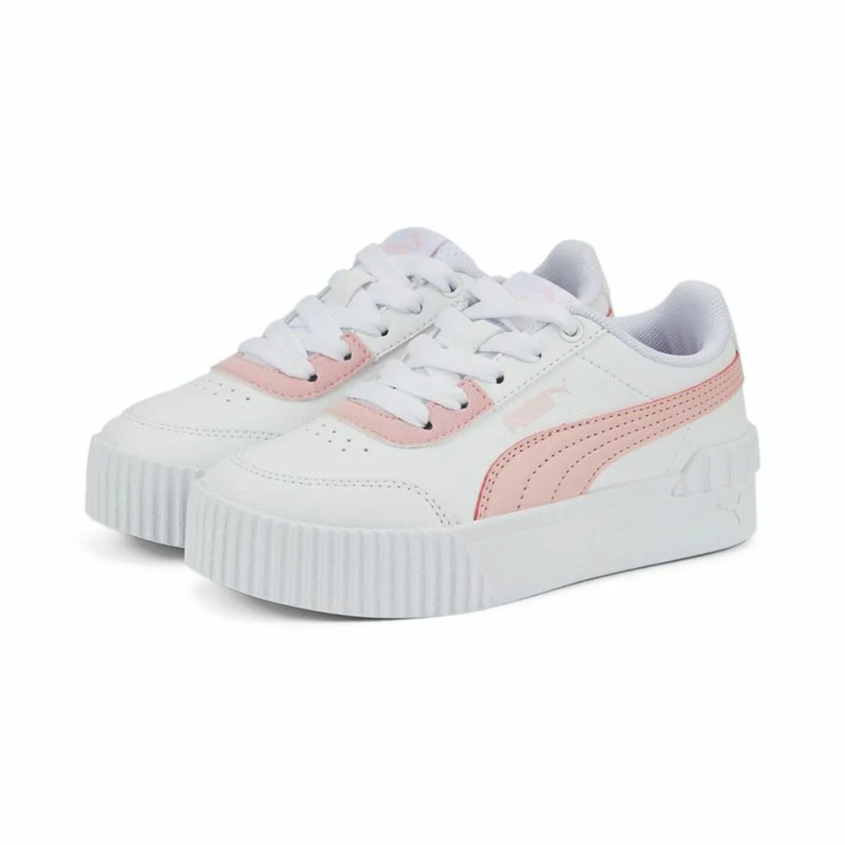 Scarpe da Tennis Casual Bambino Carina Lift  Puma Bianco