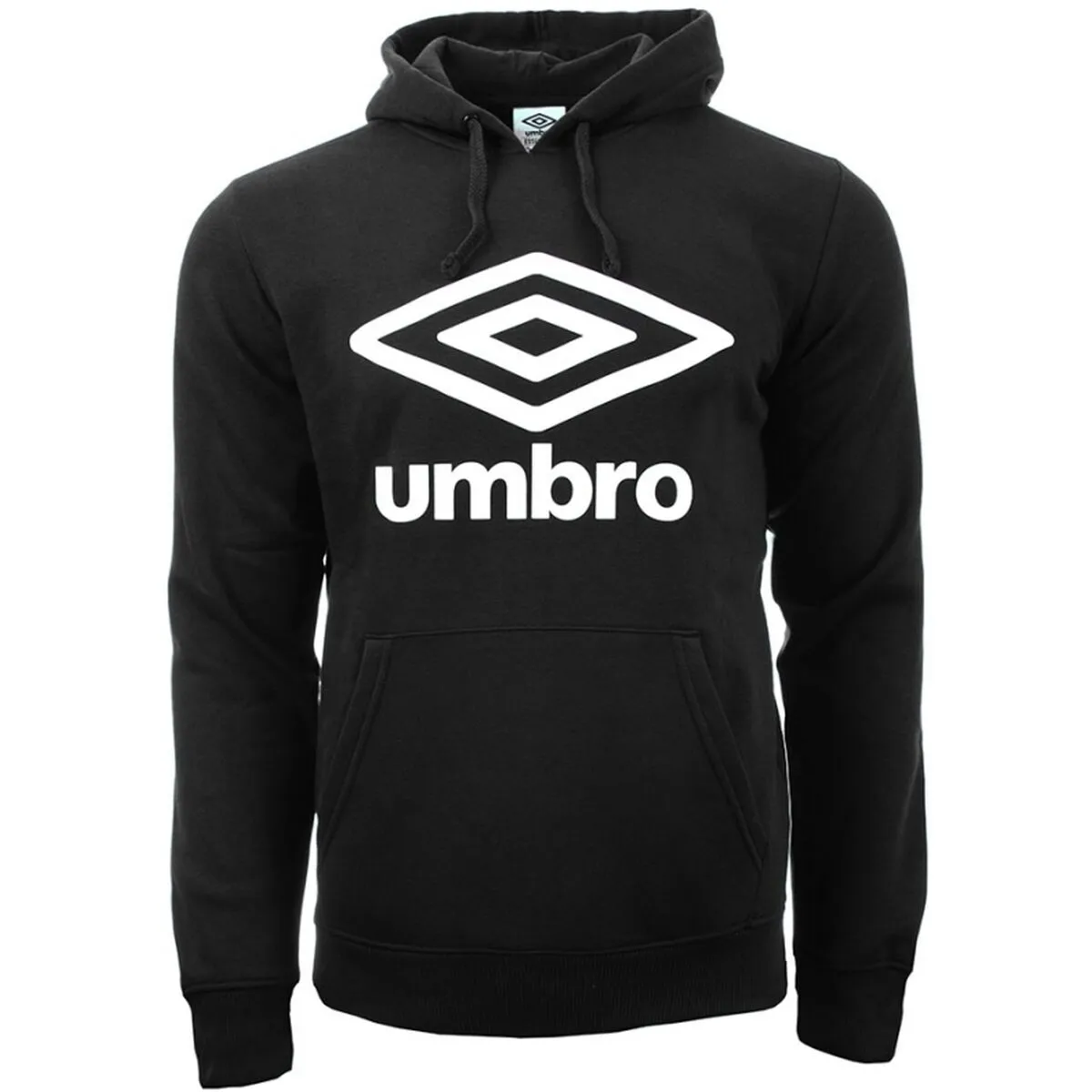 Felpa con Cappuccio Bambino Umbro  LOGO OH Nero