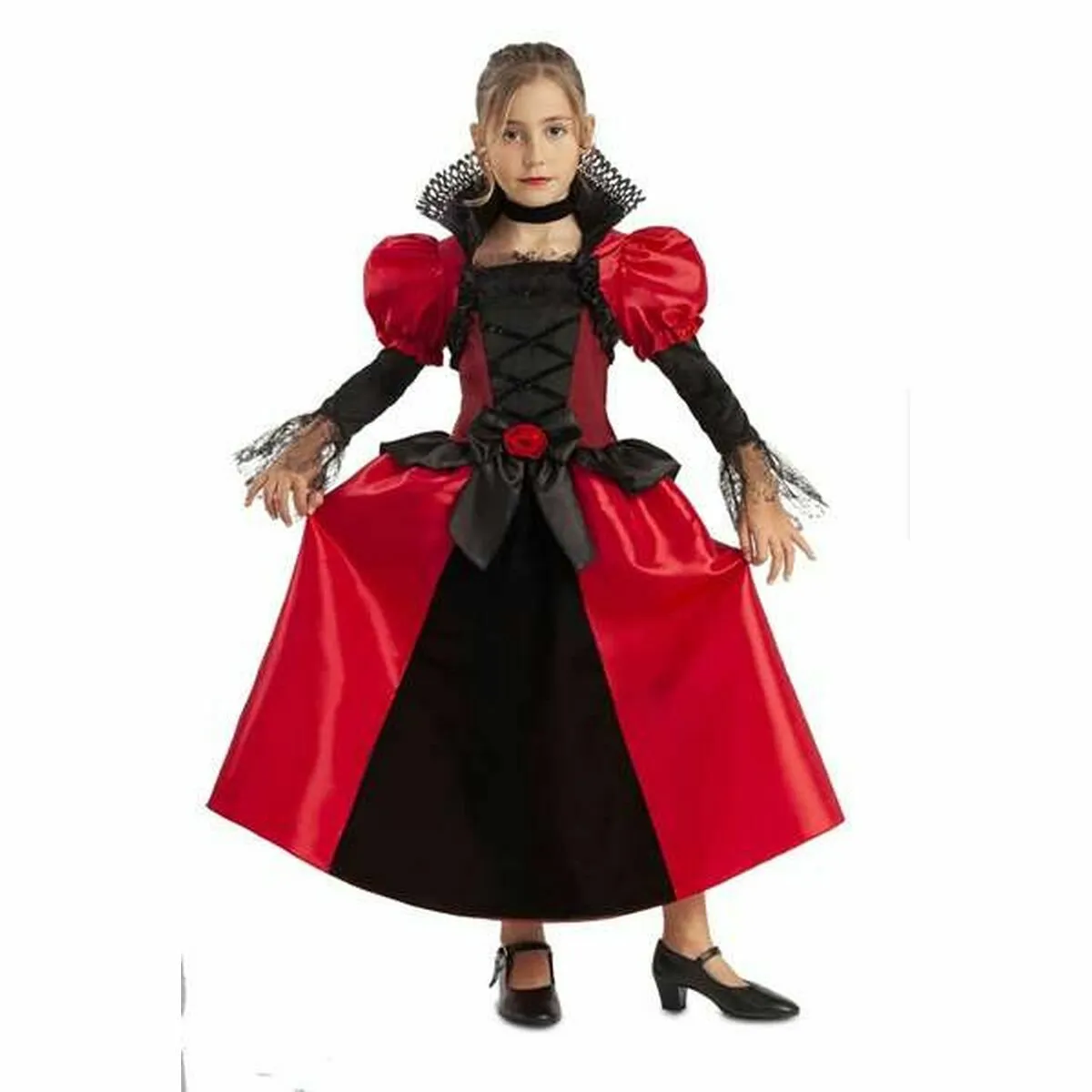 Costume per Bambini My Other Me Vampiro Donna Gotico Rosso 12 (2 Pezzi)