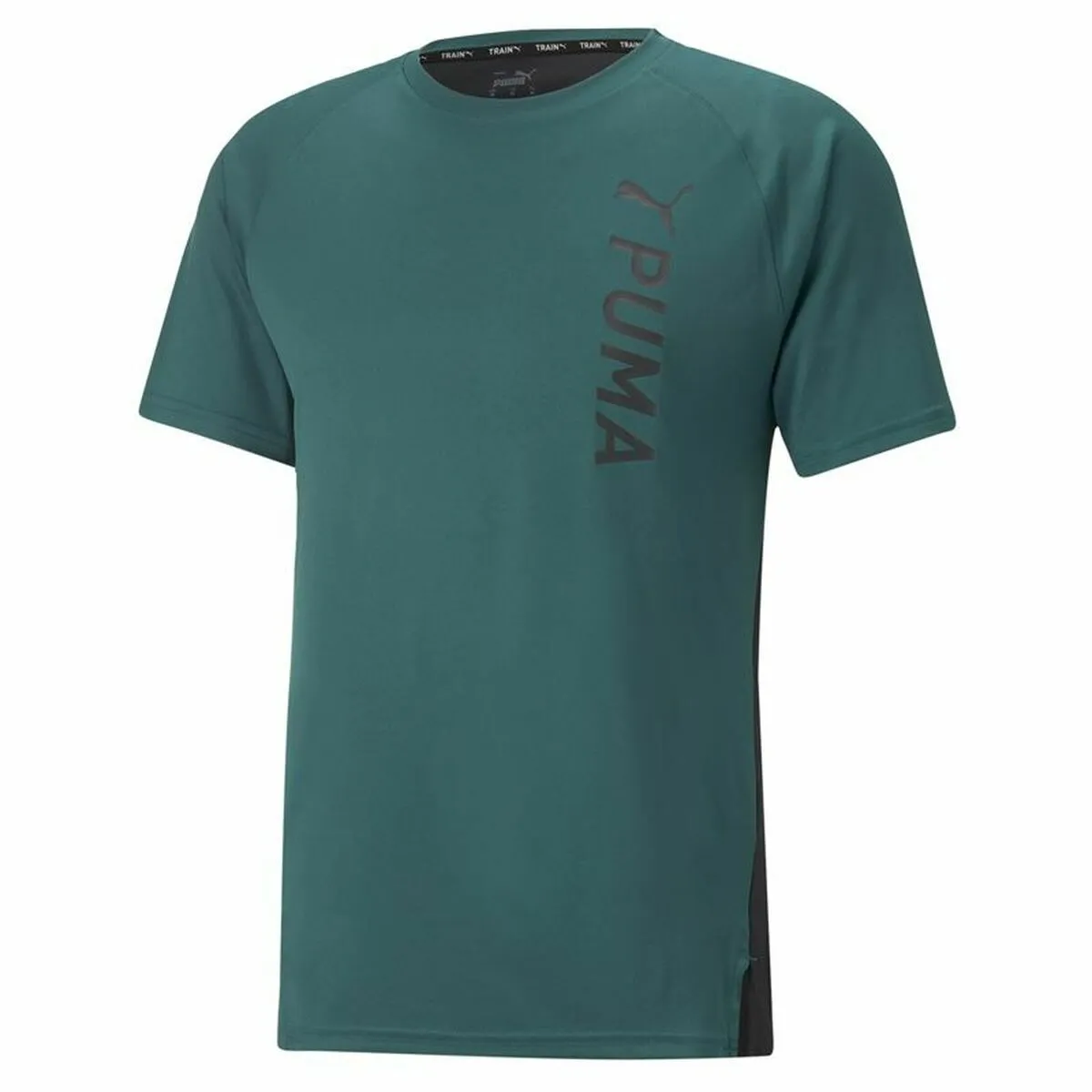 Maglia a Maniche Corte Uomo Puma Verde scuro Uomo