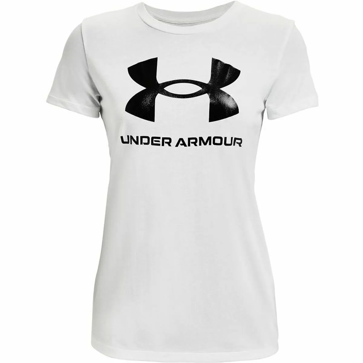 Maglia a Maniche Corte Donna Under Armour Sportstyle Bianco