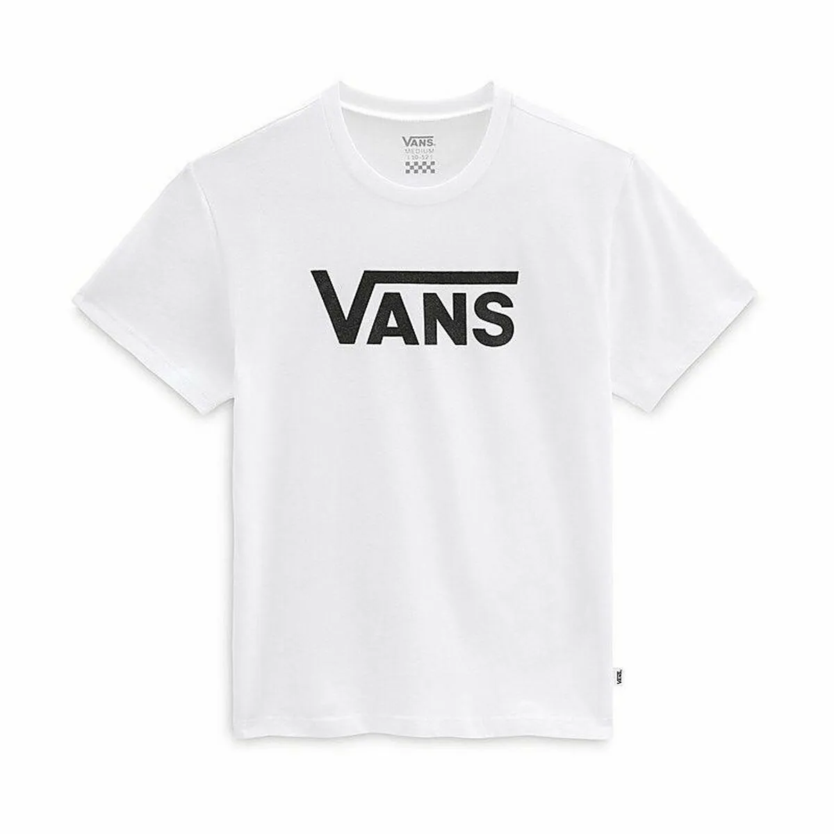 Maglia a Maniche Corte per Bambini Vans Flying V Bianco