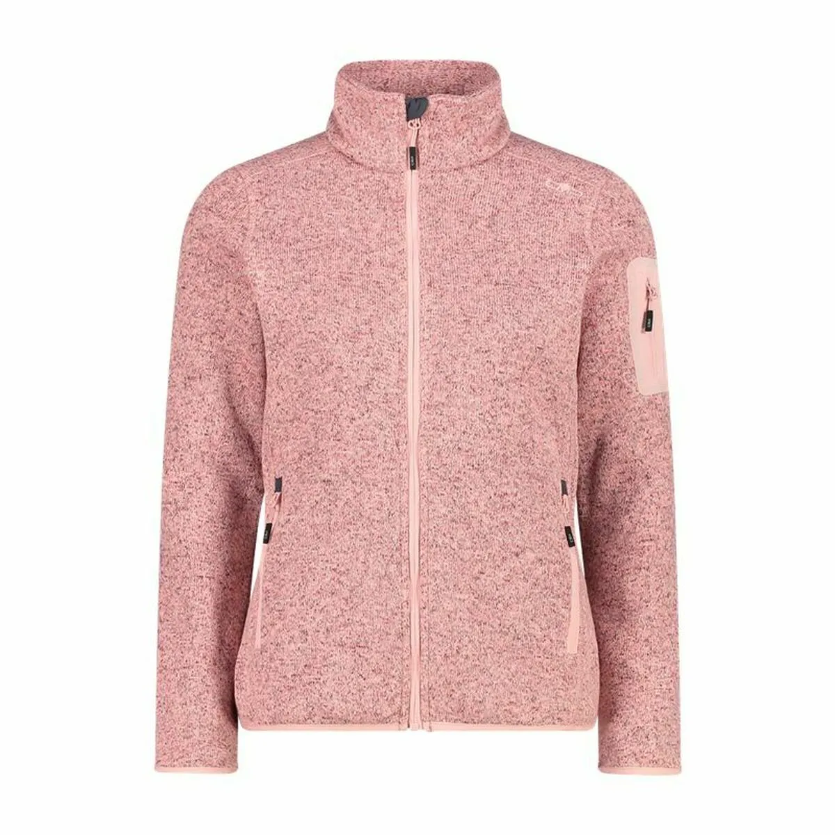 Giacca Sportiva da Donna Campagnolo Melange Knit-Tech Rosa