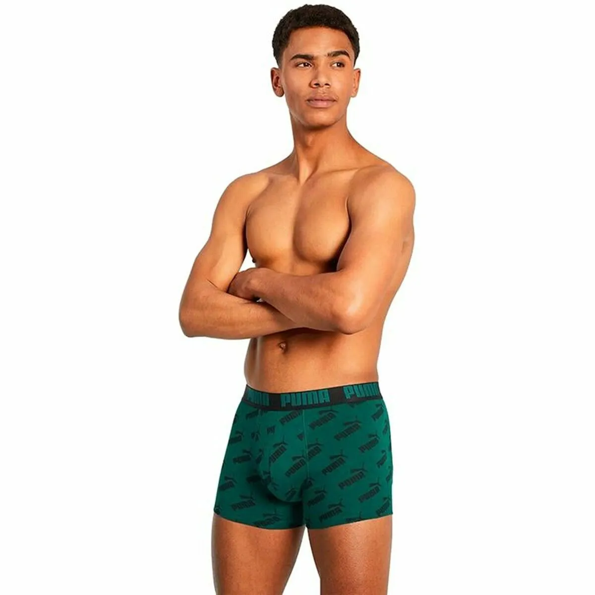 Boxer da Uomo Puma Basic Verde