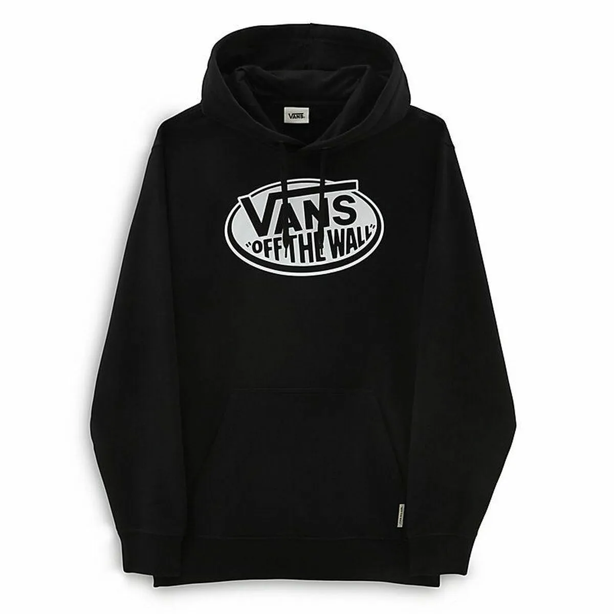 Felpa con Cappuccio Uomo Vans Classic Off The Wall Nero