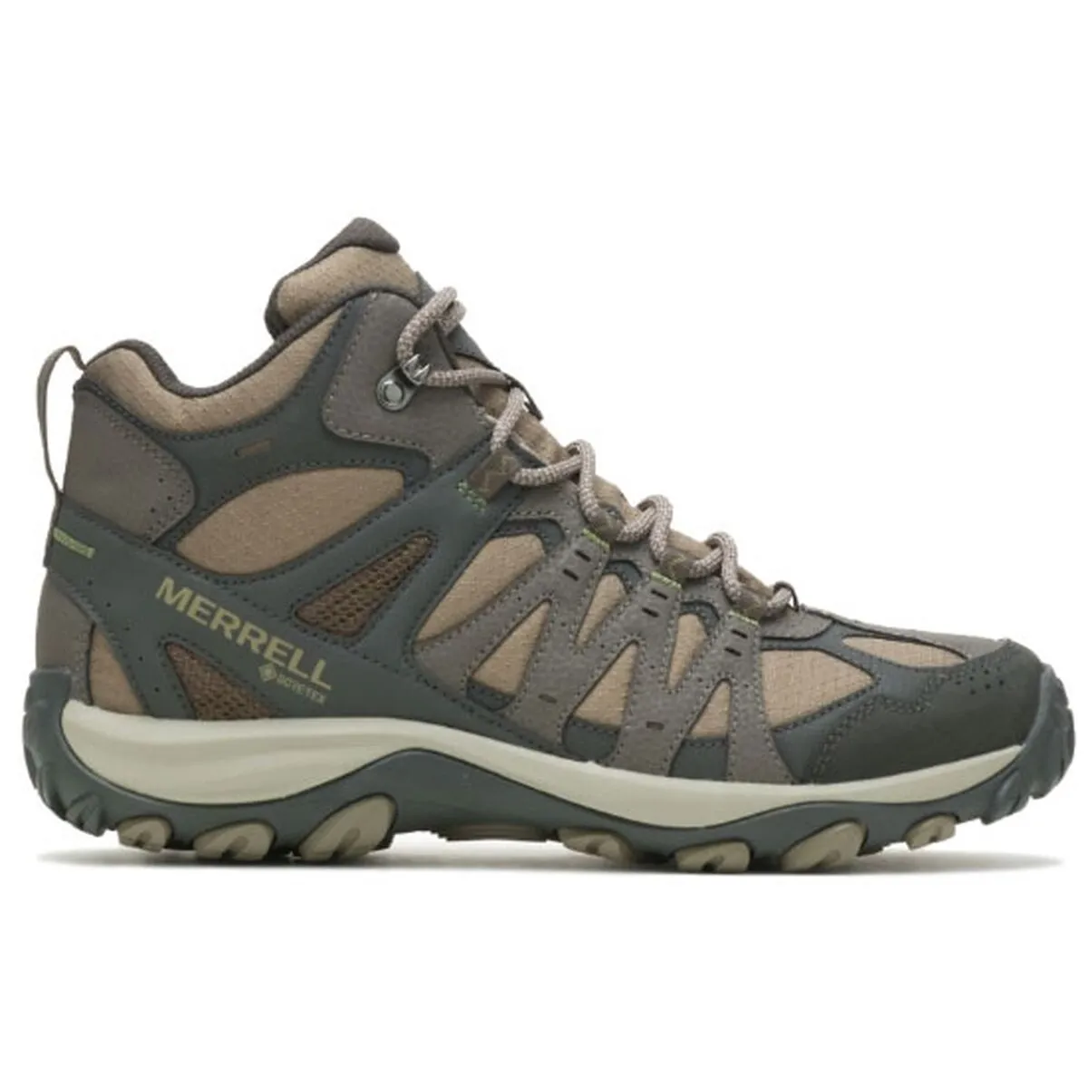 Stivali da Montagna Merrell Accentor Sport 3 Mid Marrone Chiaro