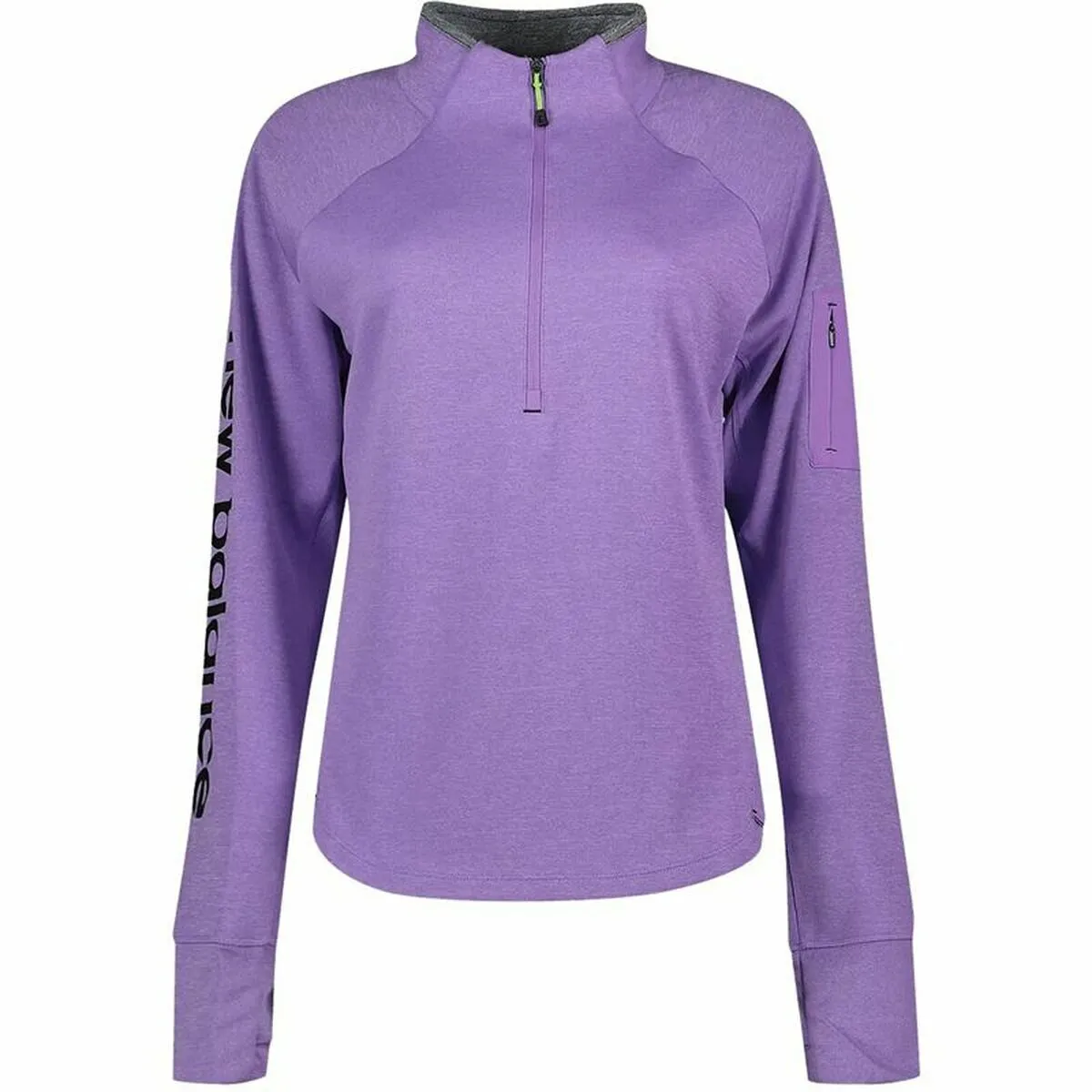 Felpa senza Cappuccio Donna New Balance Impact Run Viola