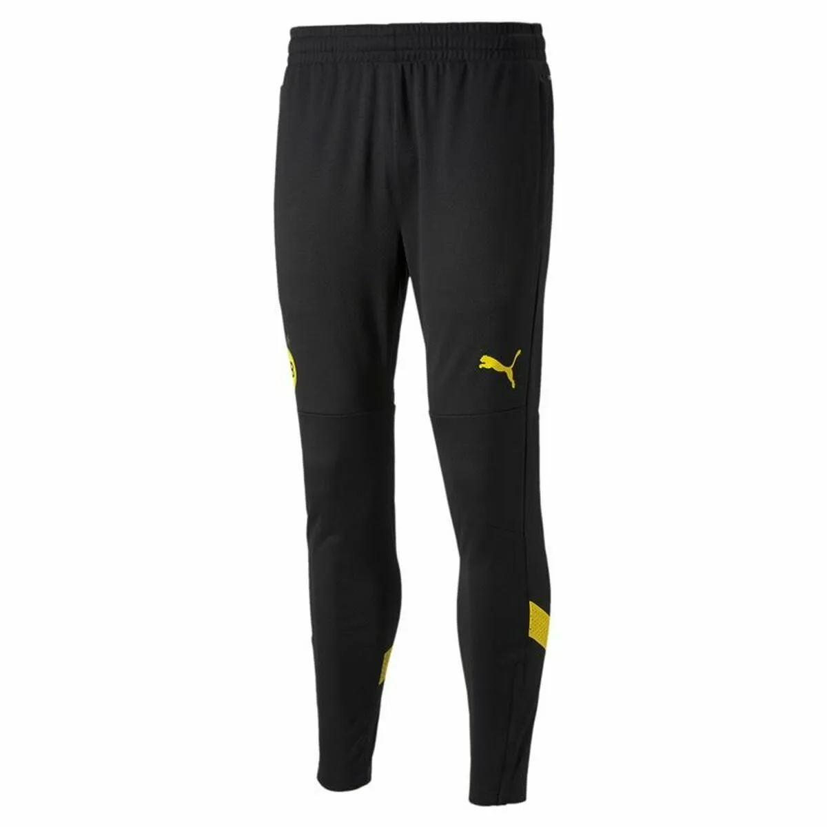 Pantalone di Tuta per Adulti Puma Borussia Dortmund Nero Football Uomo