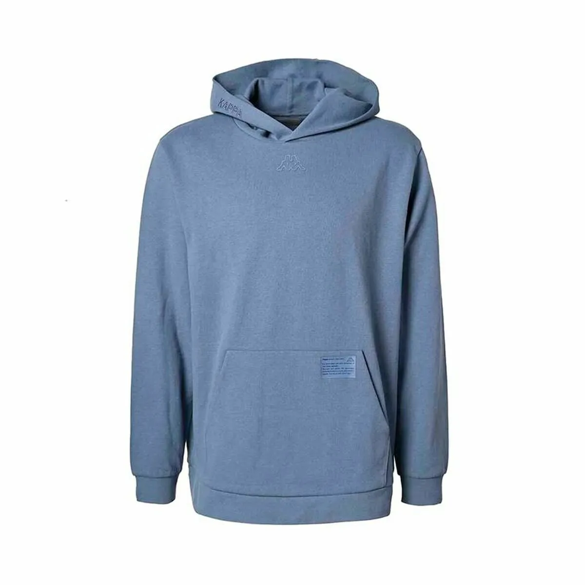 Felpa con Cappuccio Unisex Kappa Azzurro