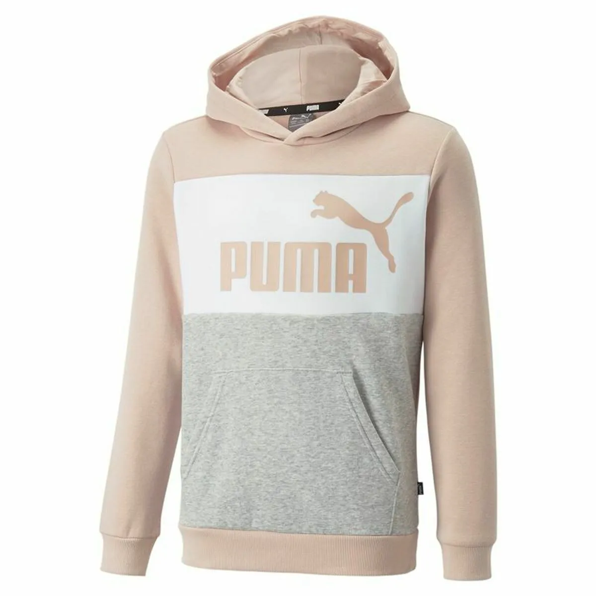 Felpa per Bambini Puma Rosa chiaro