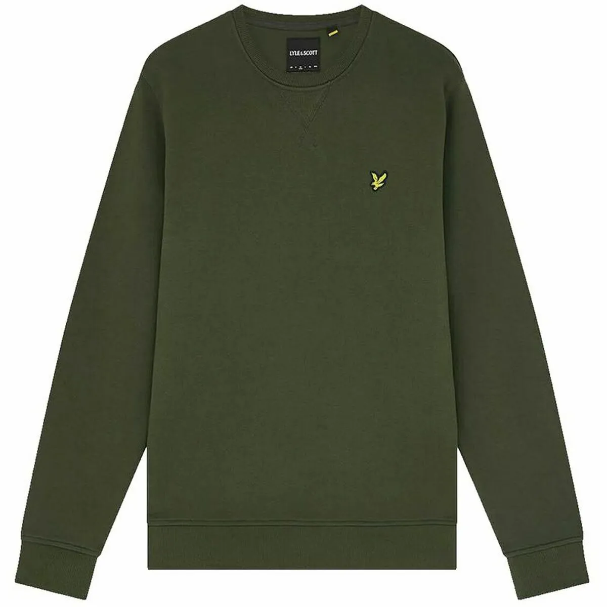 Felpa senza Cappuccio Uomo Lyle & Scott Verde