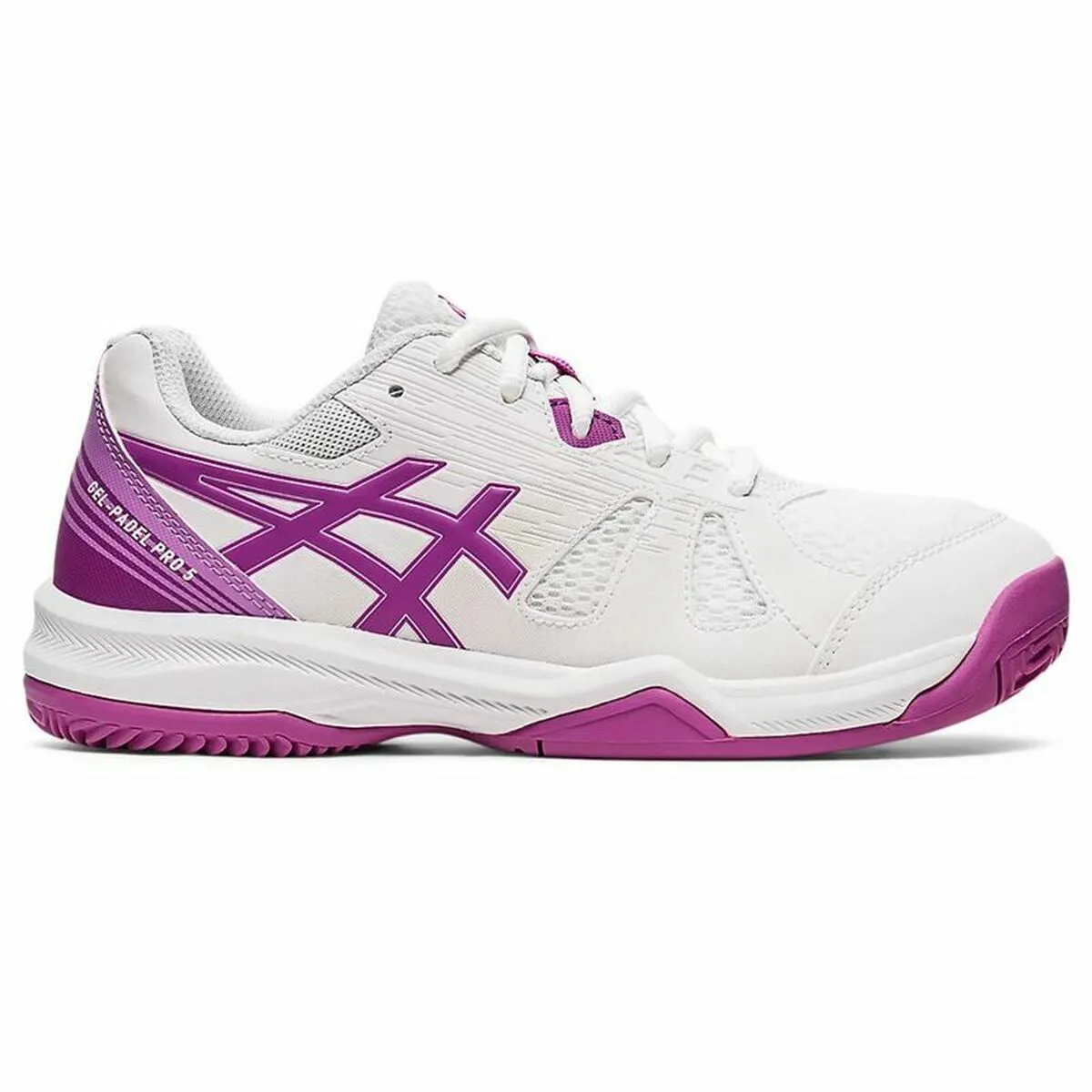 Scarpe Sportive per Bambini Asics Gel-Padel Pro 5 Rosa Bianco