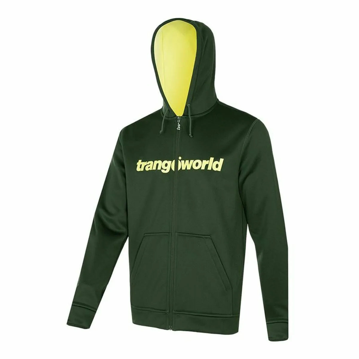 Giacca Sportiva da Uomo Trangoworld Ripon Con cappuccio Verde scuro