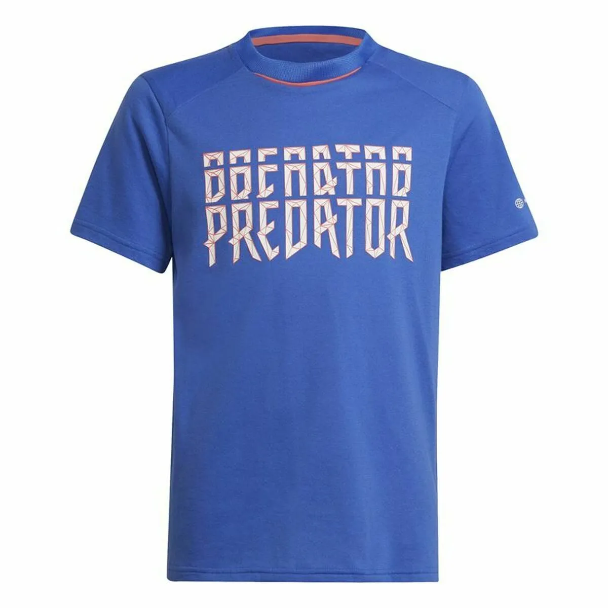 Maglia a Maniche Corte per Bambini Adidas Predator Azzurro