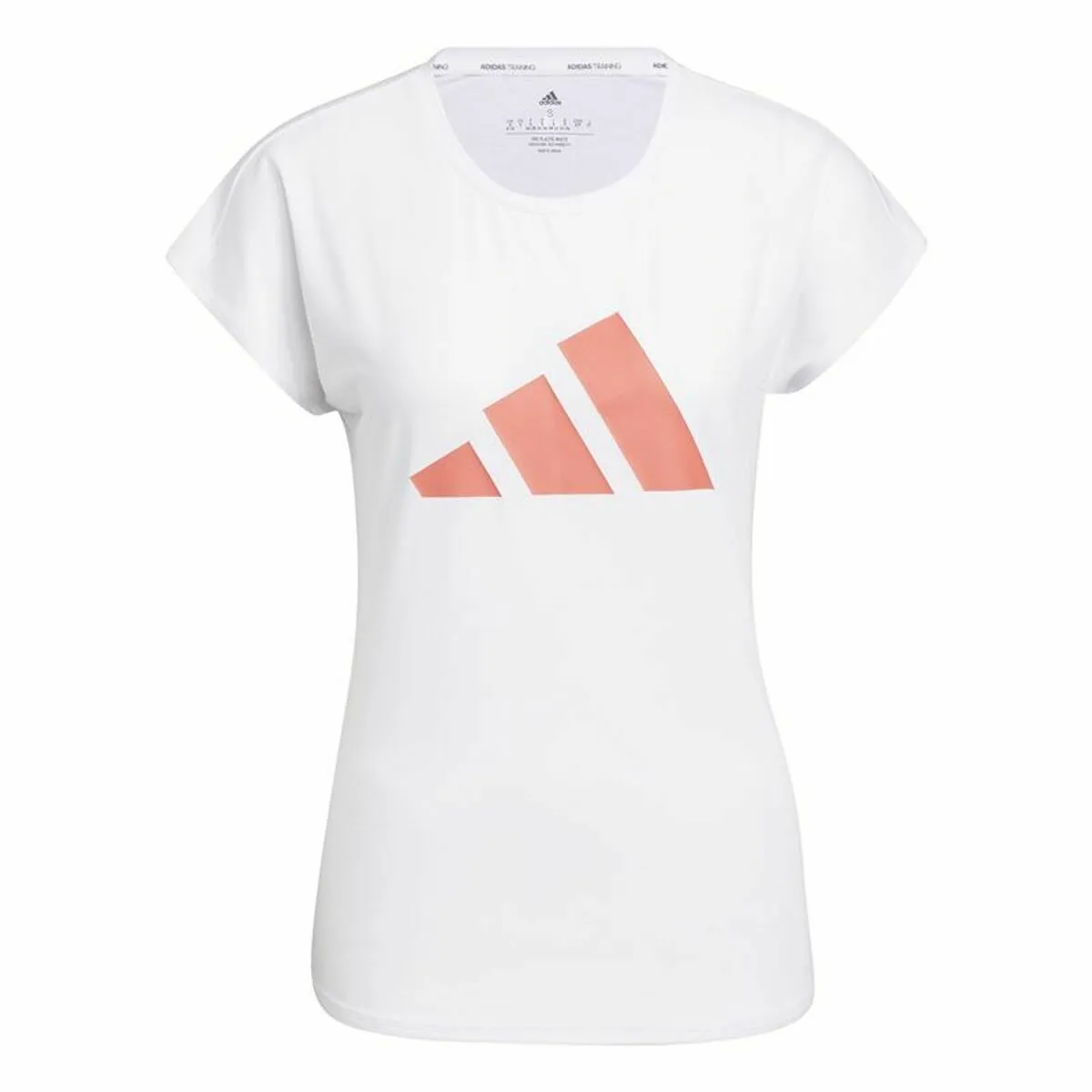 Maglia a Maniche Corte Donna Adidas Training 3B Bianco