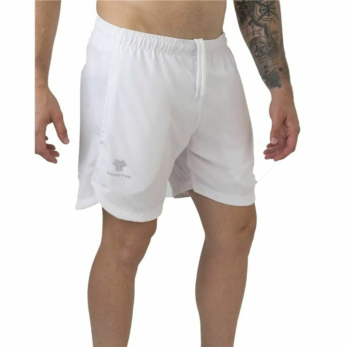 Pantaloncino Sportivo Cartri Bianco Uomo