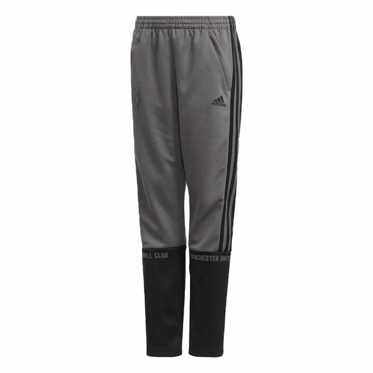 Pantalone Sportivo per Bambini Adidas Manchester United Grigio