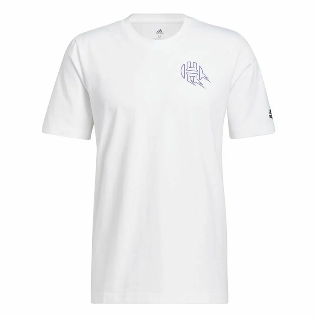 Maglia a Maniche Corte Uomo Adidas Avatar James Harden Graphic Bianco