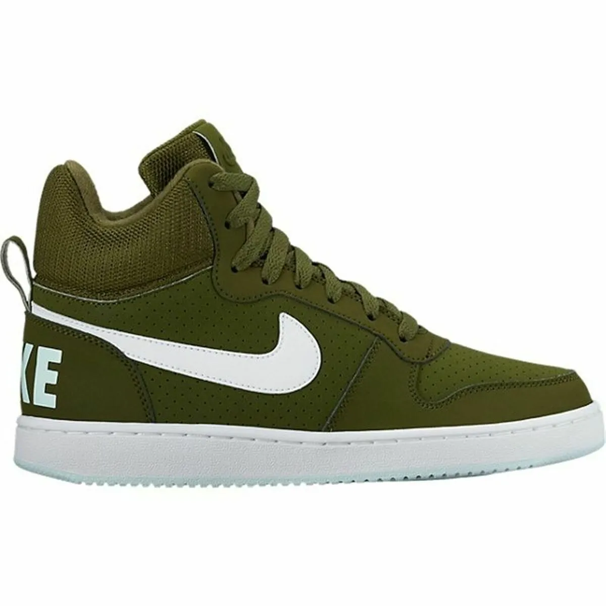 Scarpe Casual da Donna Nike Court Borough Mid Oliva