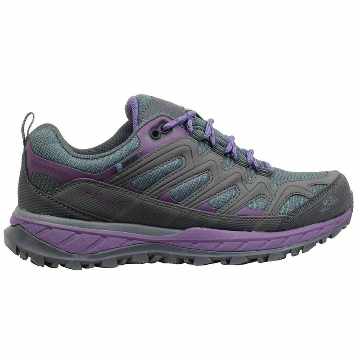 Scarpe Sportive da Donna Hi-Tec Lander Low Viola Grigio scuro