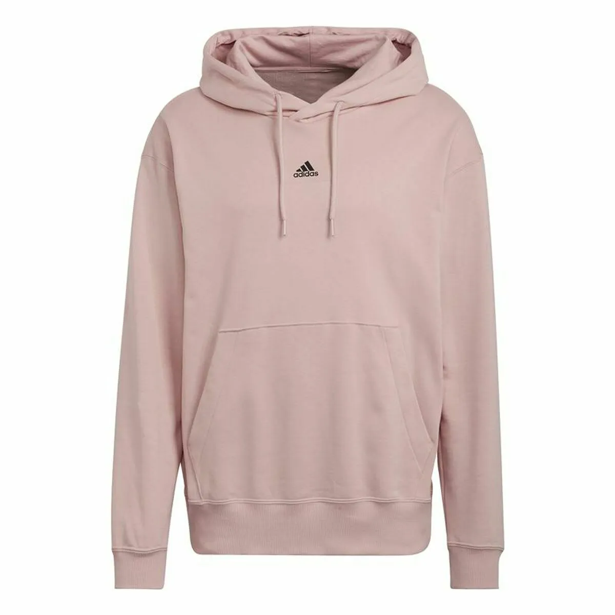 Felpa con Cappuccio Uomo Adidas Essentials Rosa