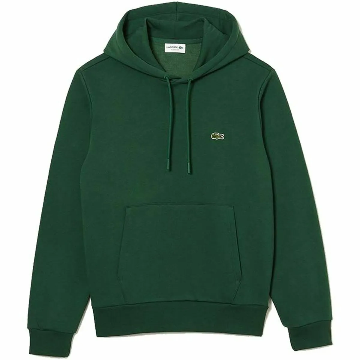 Felpa con Cappuccio Uomo Lacoste Sweatshirt Verde