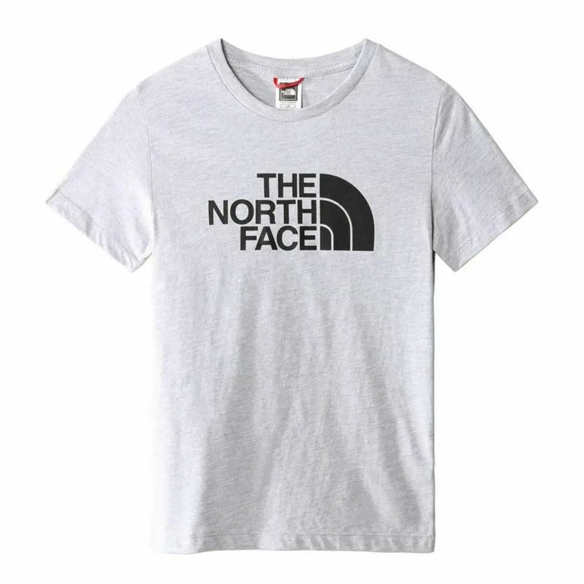 Maglia a Maniche Corte per Bambini The North Face Easy Grigio