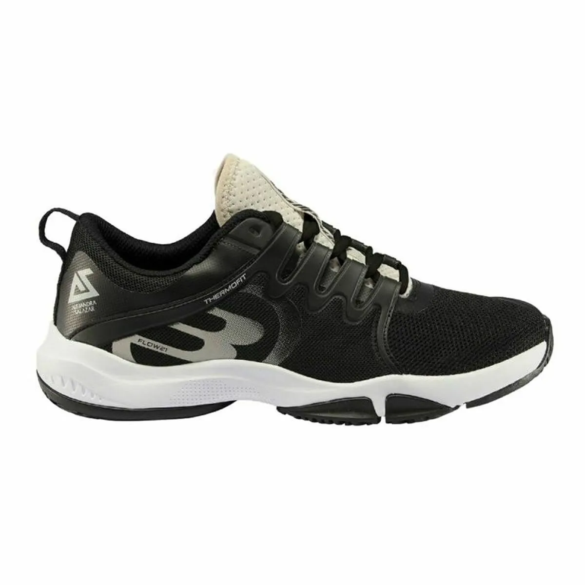 Scarpe Sportive da Donna Bullpadel Flow Hybrid Fly Nero