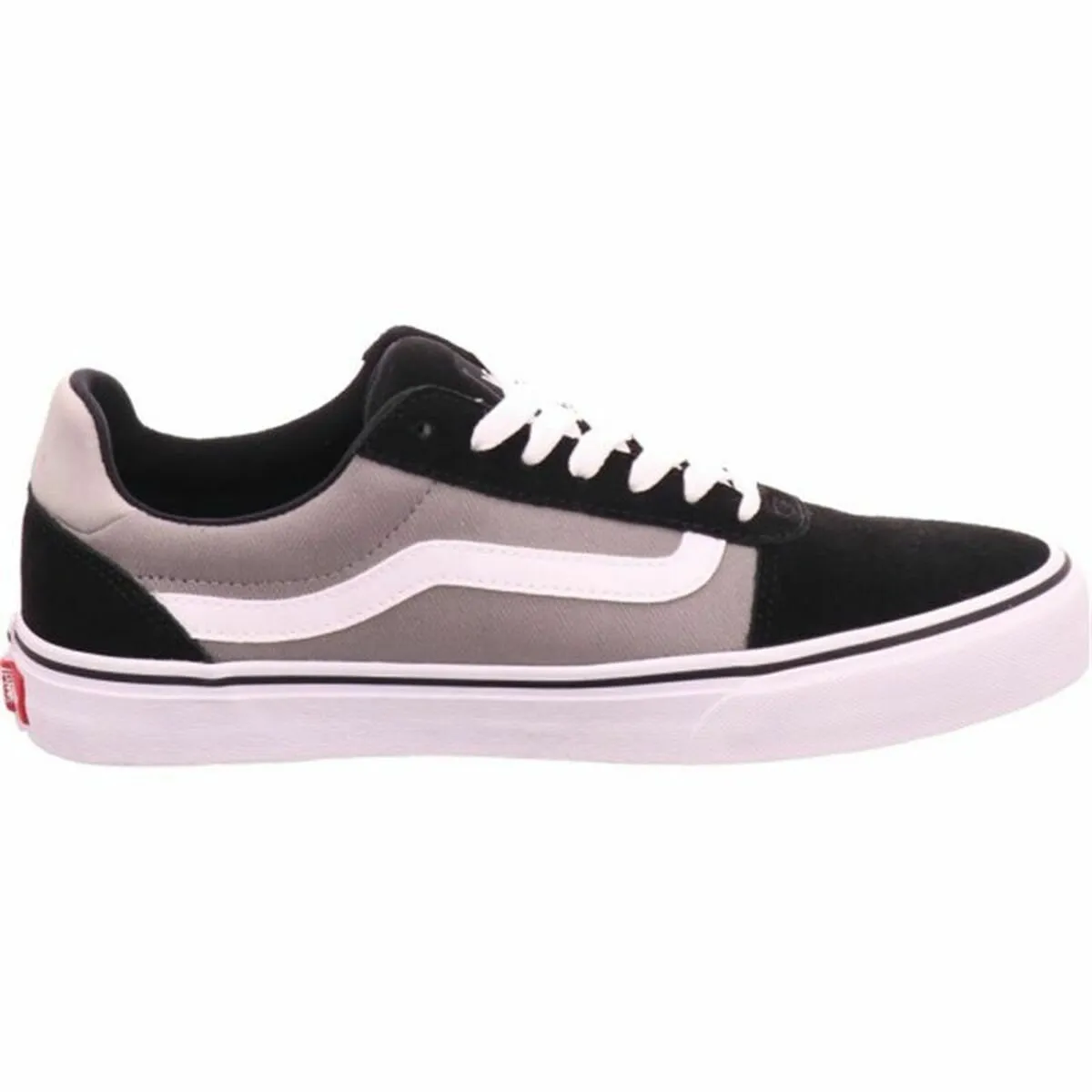 Scarpe da Tennis Casual Uomo Vans Ward Deluxe Nero Grigio