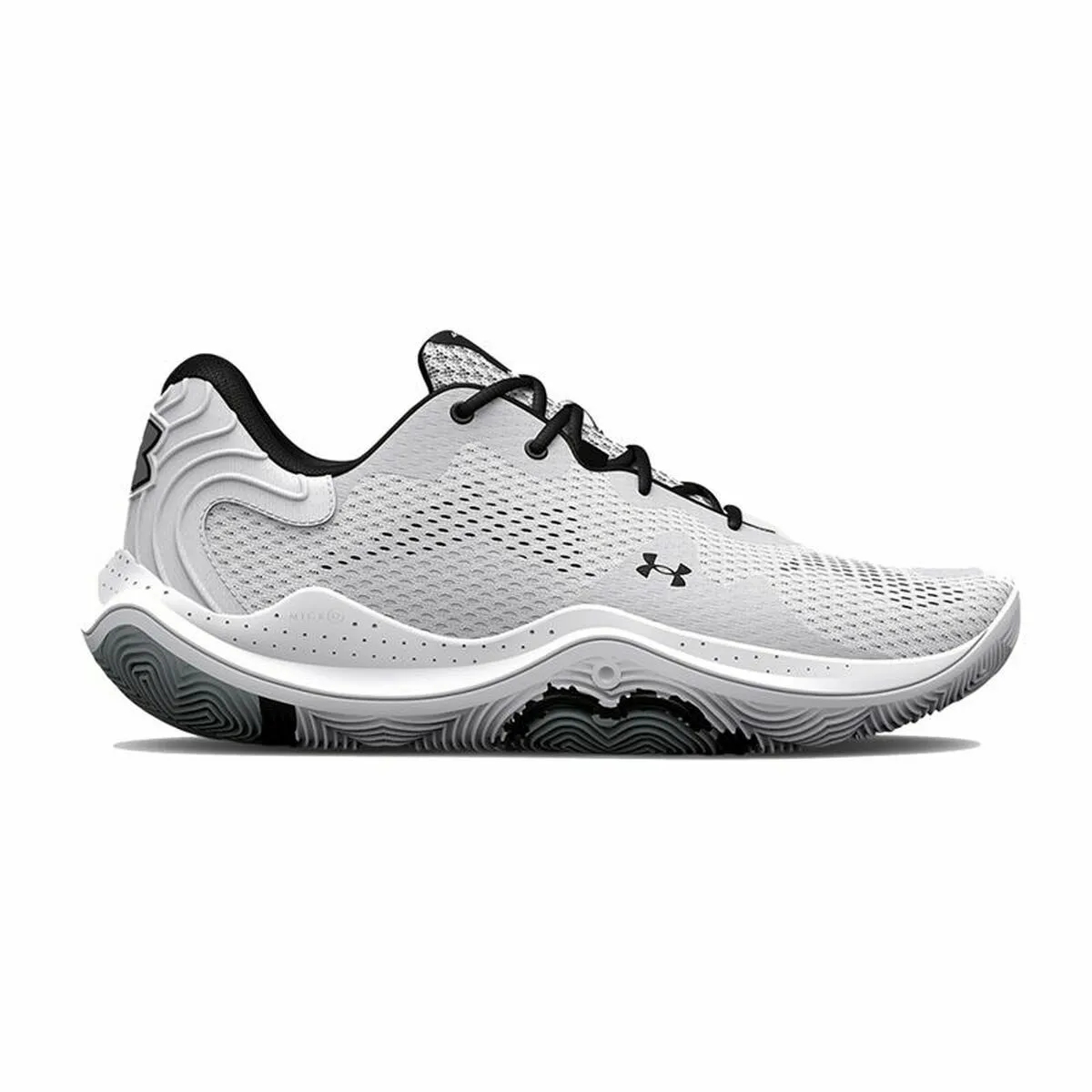 Scarpe da Basket per Adulti Under Armour Spawn 4 Grigio Uomo