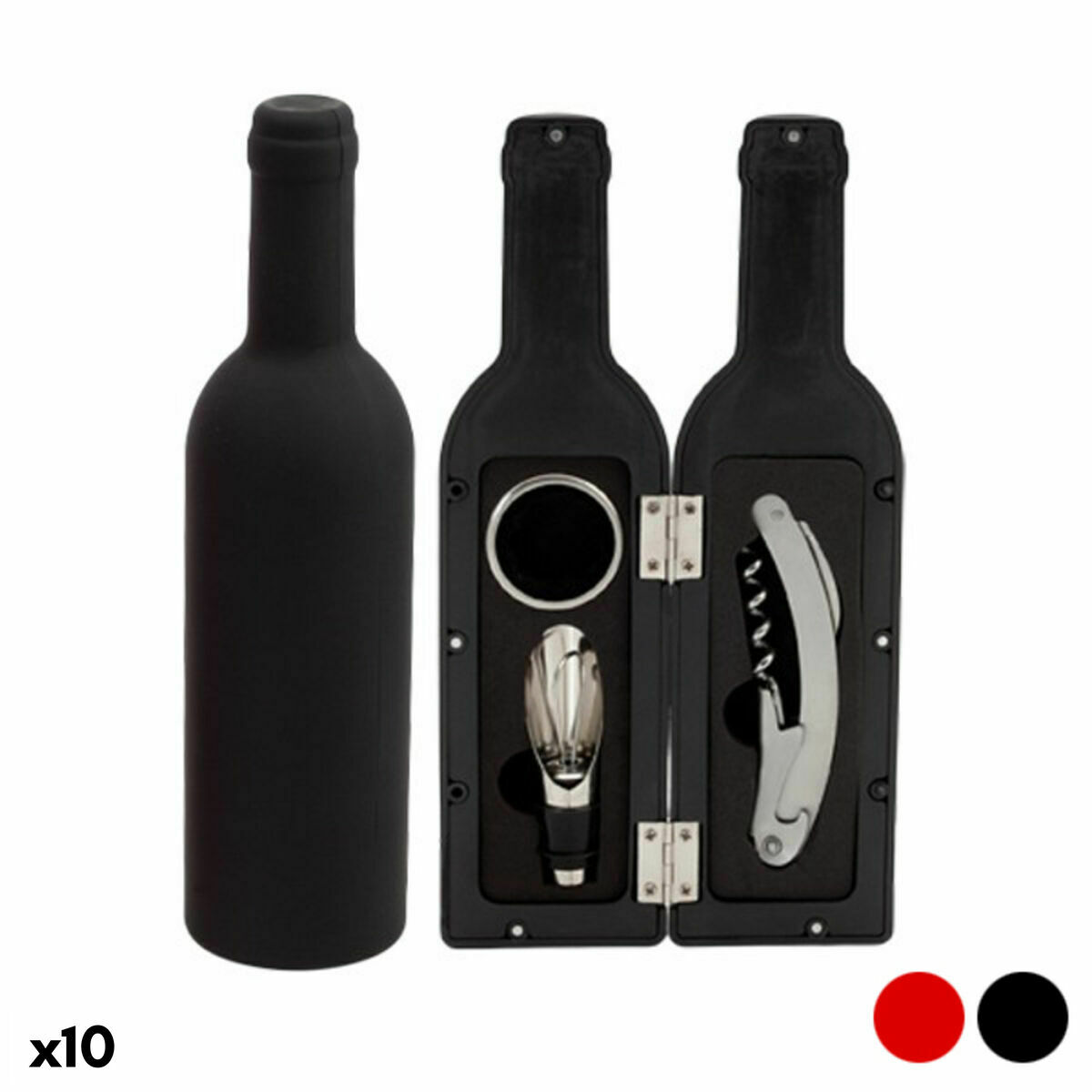 Astuccio a Bottiglia per Utensili Vino Winchill Server 143783 (10 Unità)