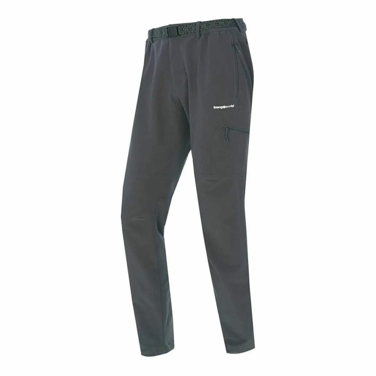 Pantalone Lungo Sportivo Trangoworld Bossons Uomo Grigio scuro