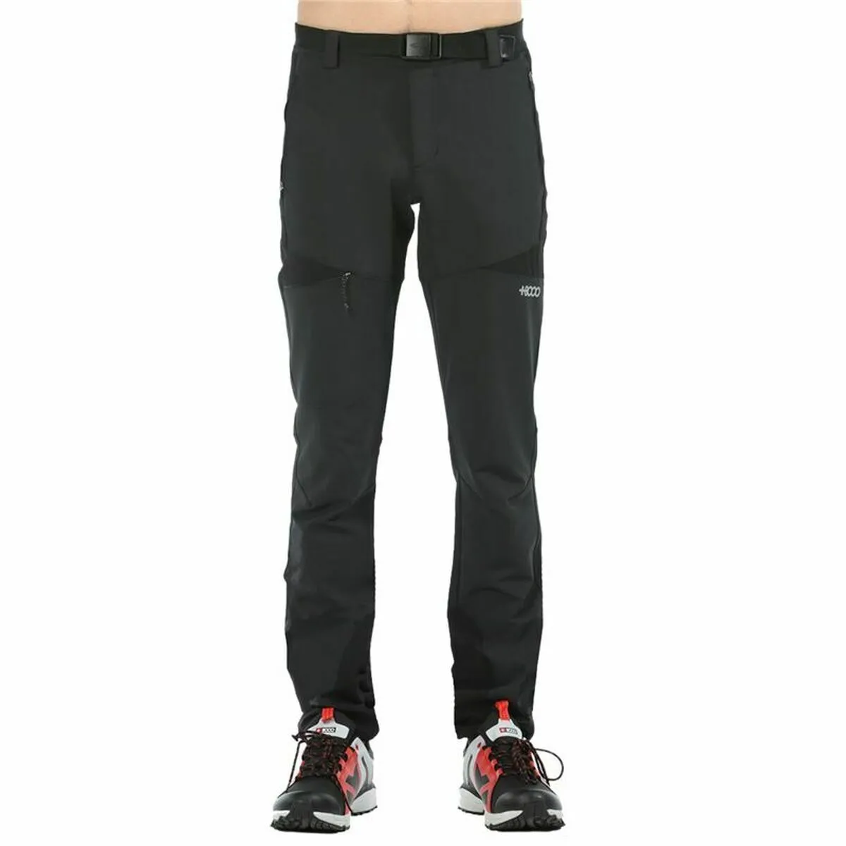 Pantalone Lungo Sportivo +8000 Tulio Nero Uomo