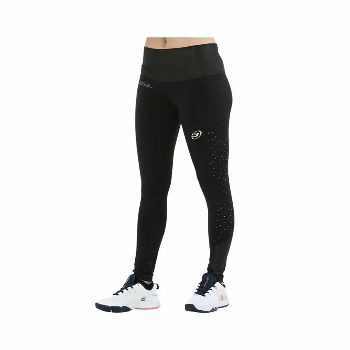 Pantalone di Tuta per Adulti Bullpadel Poeta Donna Nero