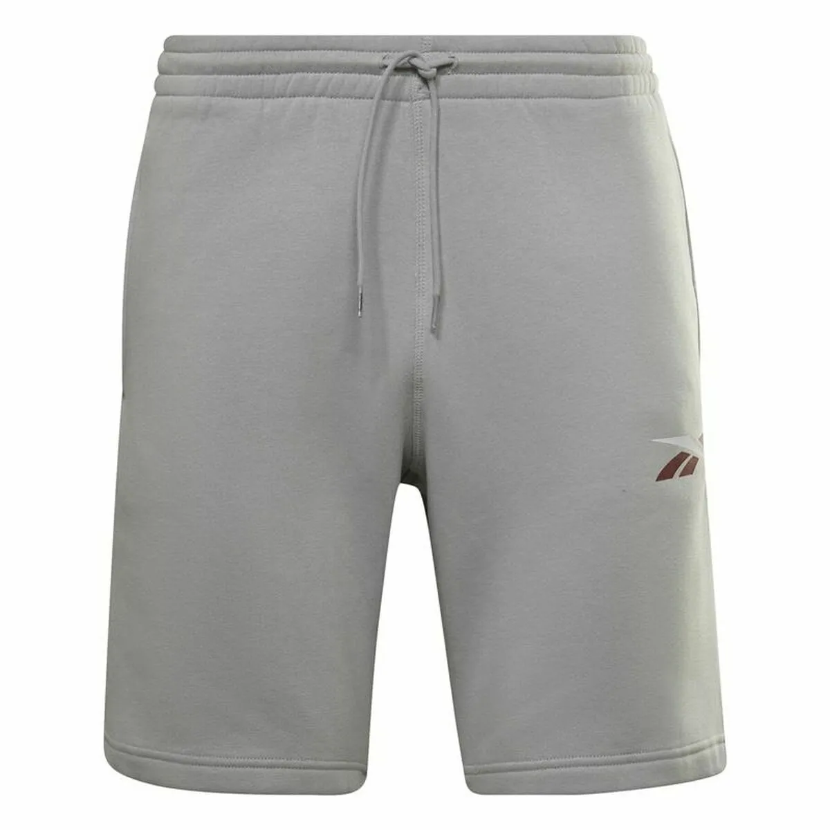 Pantaloncino Sportivo Reebok Essentials French Terry Grigio