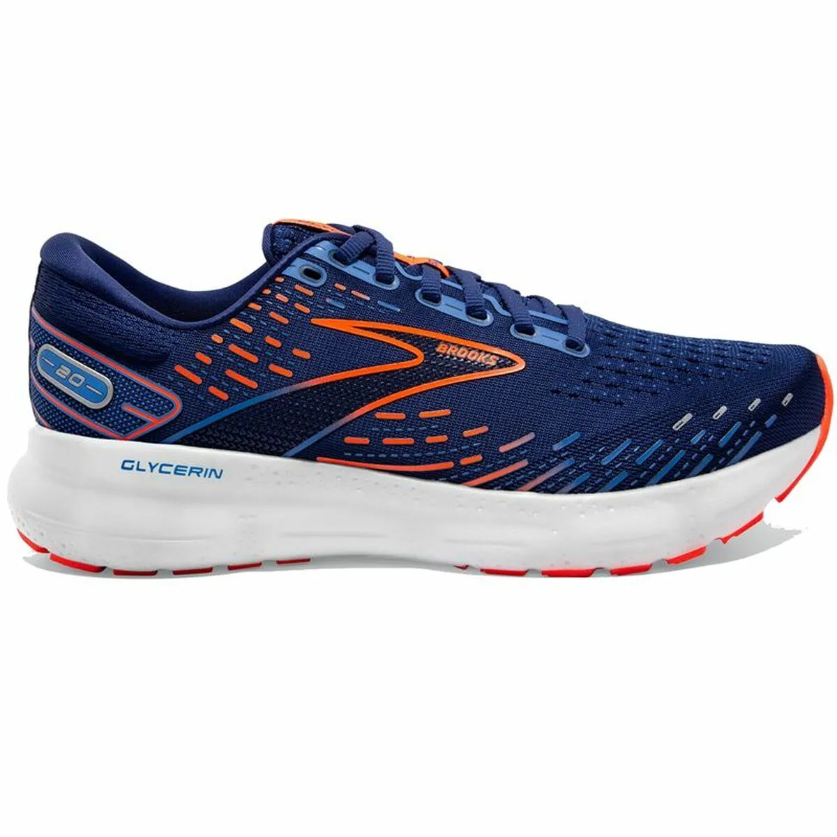 Scarpe da Running per Adulti Brooks Glycerin 20 Blu scuro