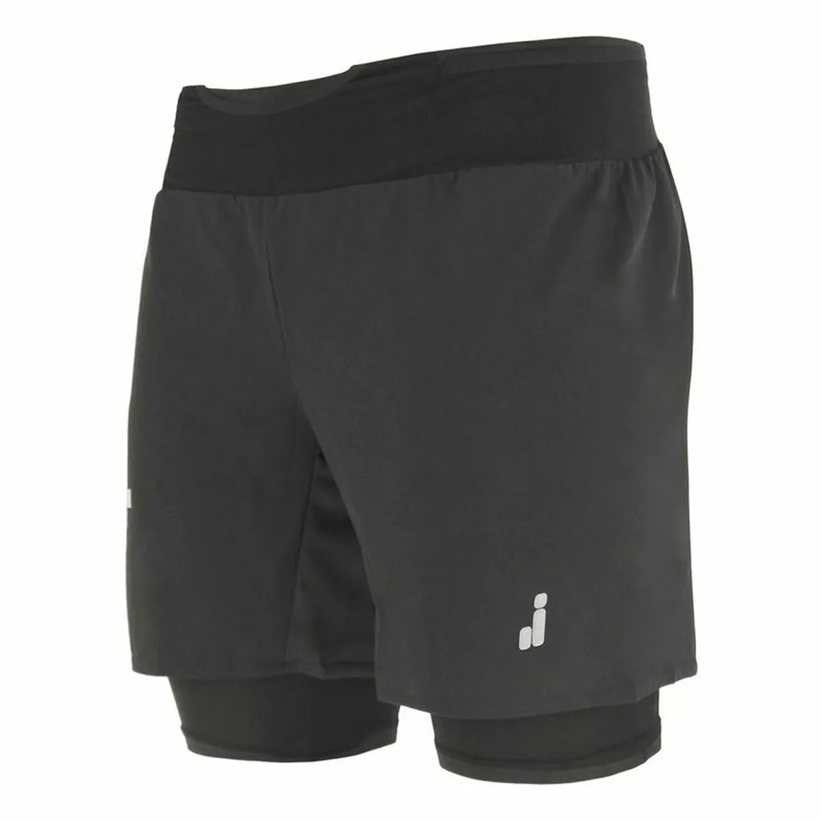 Pantaloncino Sportivo Joluvi Best Trail Nero