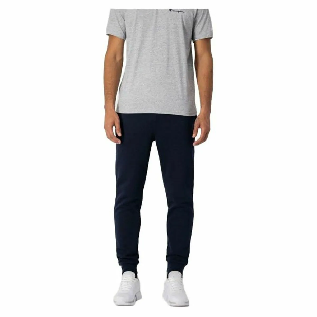 Pantalone Lungo Sportivo Champion Elastic Blu scuro Uomo