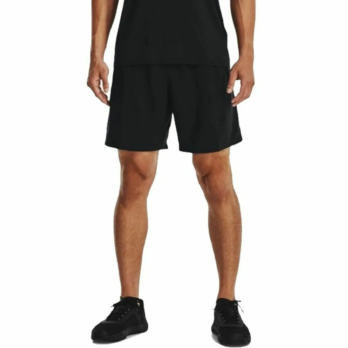 Pantaloncino Sportivo Under Armour Woven Graphic Nero Uomo