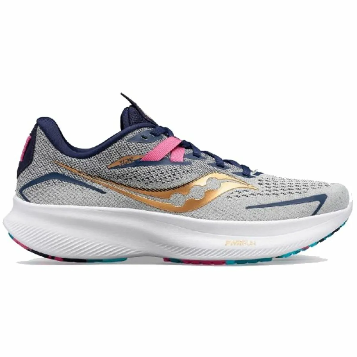 Scarpe da Running per Adulti Saucony Ride 15 Donna Grigio