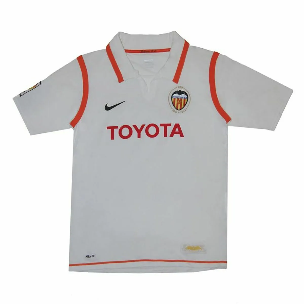 Maglia da Calcio a Maniche Corte Uomo Nike Valencia CF 08/09 Home