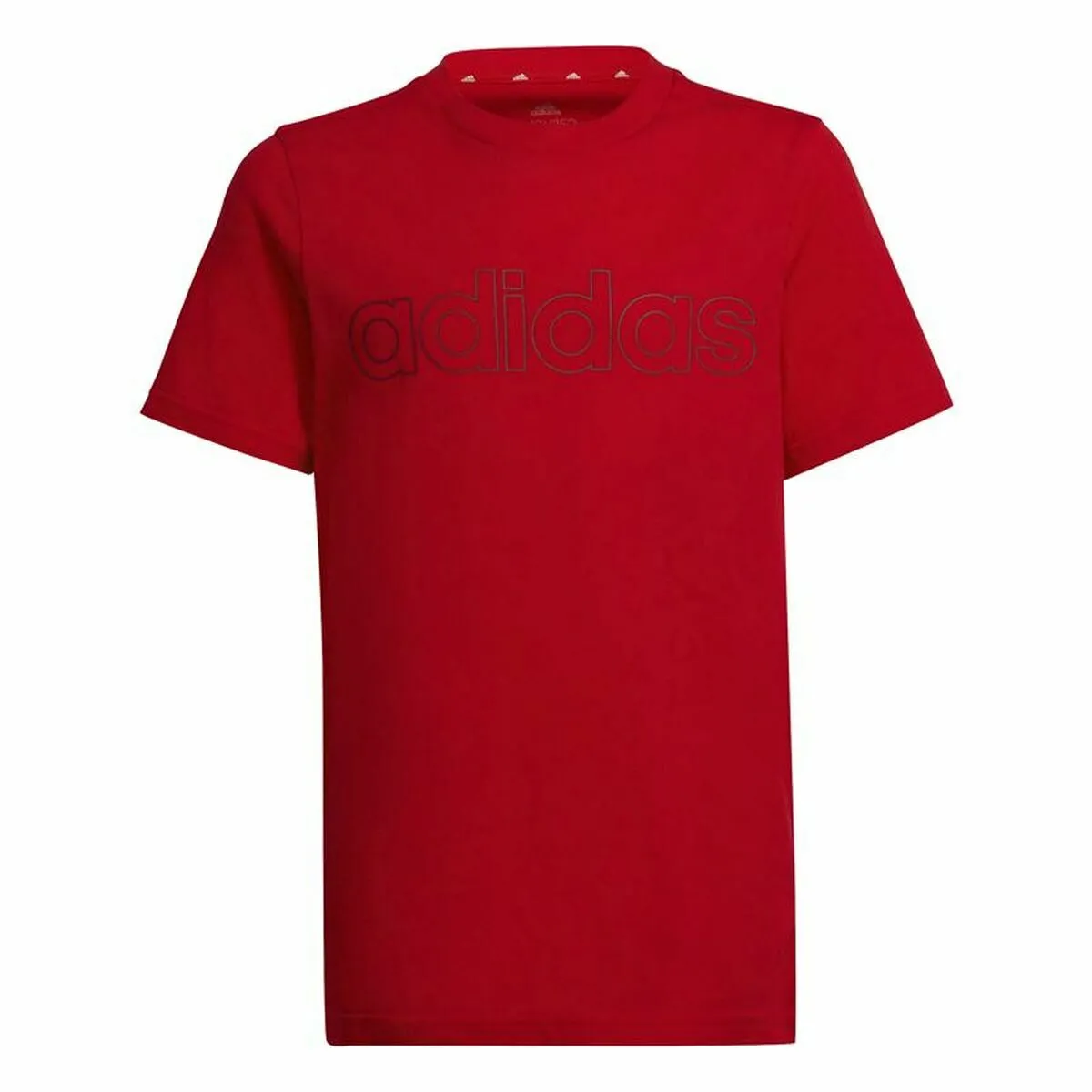 Maglia a Maniche Corte Bambino Adidas Essentials Rosso