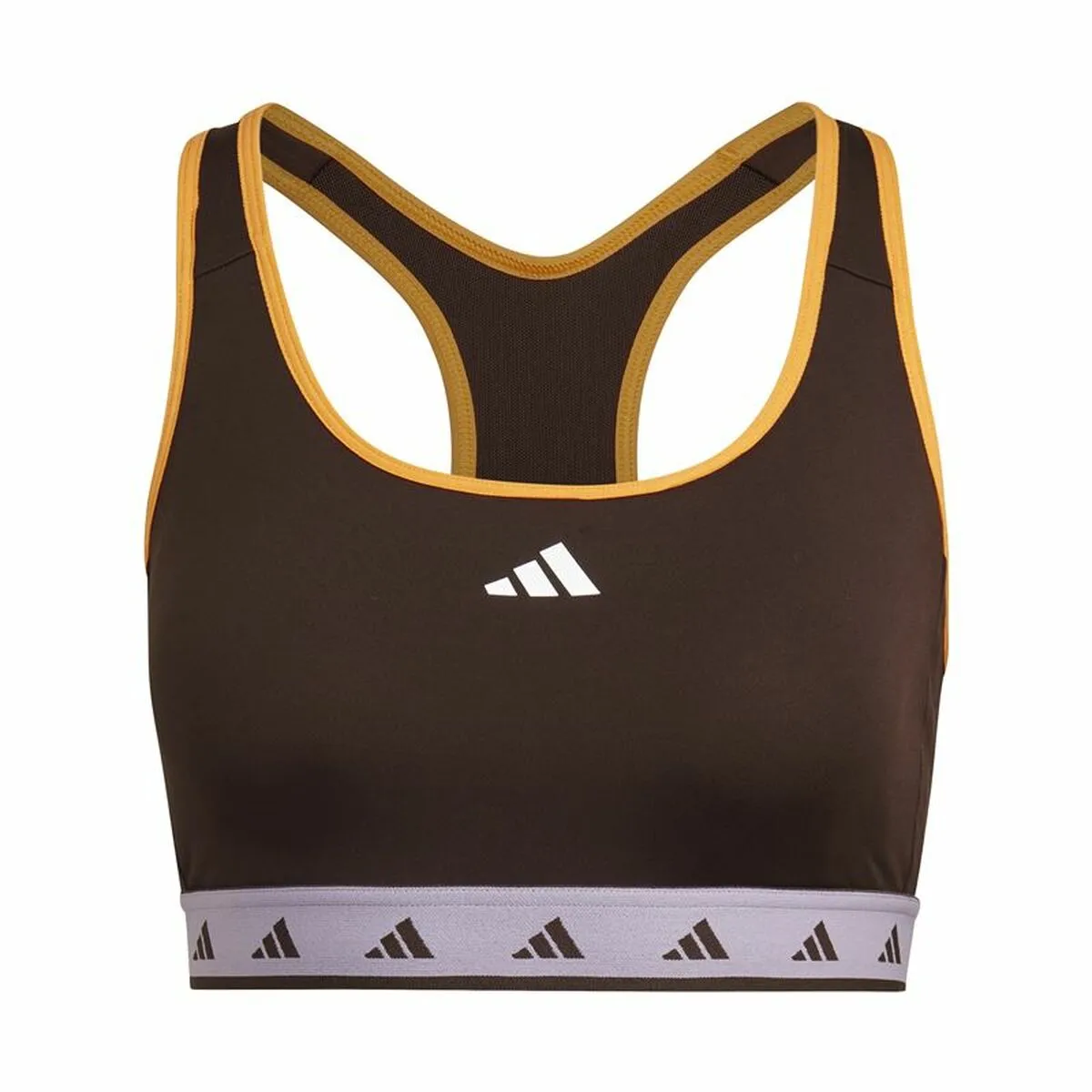 Reggiseno Sportivo Adidas Hyperglam Powerreact Nero