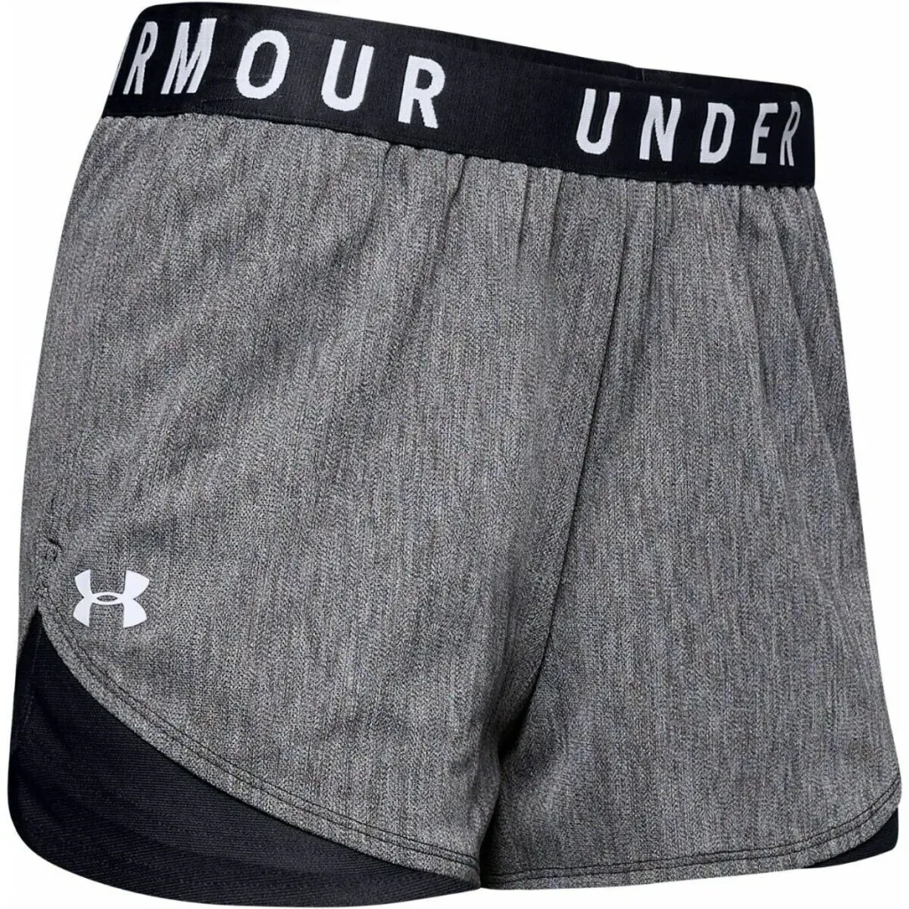 Pantaloncini Sportivi da Donna Under Armour Play Up 3.0 Twist Grigio scuro Nero