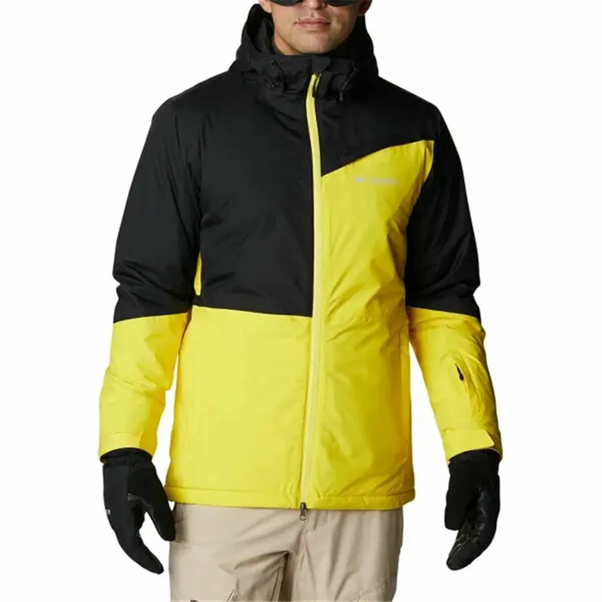 Giacca Sportiva da Uomo Columbia Iceberg Point Azzurro Giallo