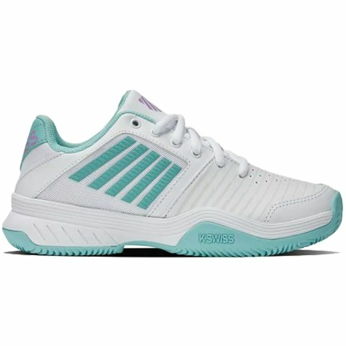 Scarpe da Padel per Adulti Kswiss Court Express Hb Donna Bianco