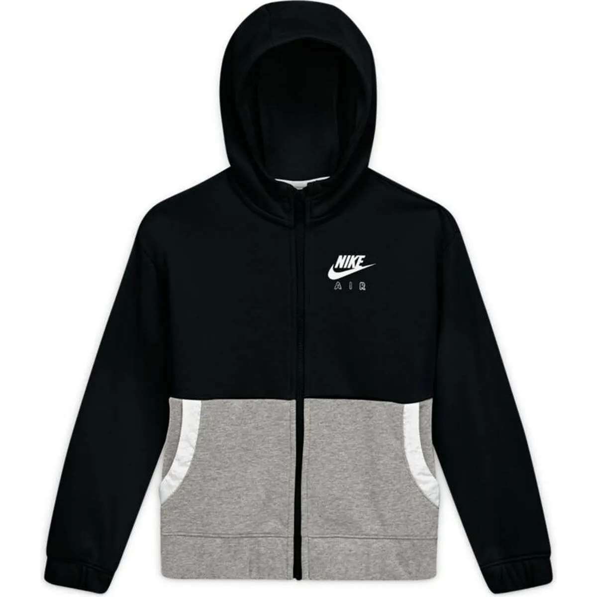 Giacca Sportiva da Bambini Nike Air Nero