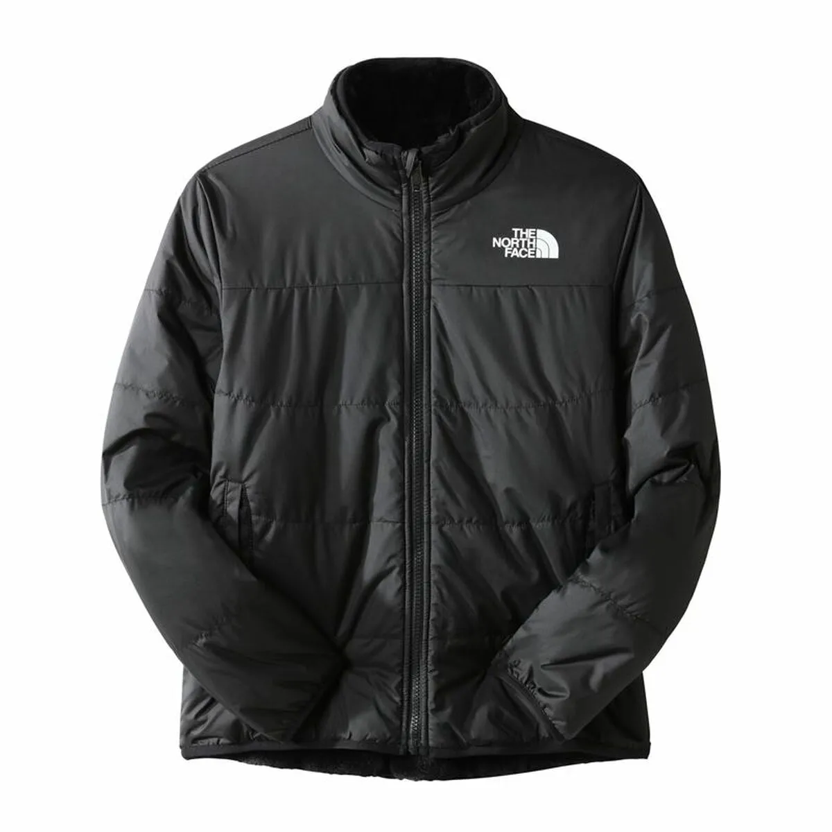 Giacca Sportiva da Bambini The North Face Mossbud Swirl Nero