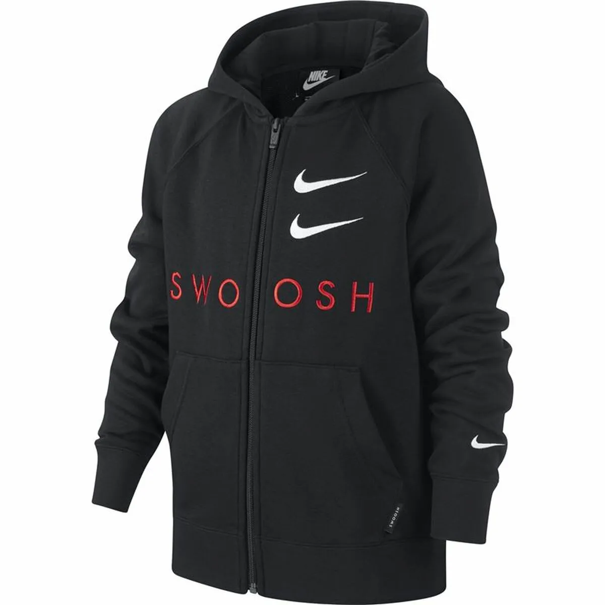 Giacca Sportiva da Bambini Nike Swoosh Nero